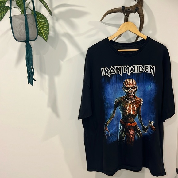 Iron Maiden Tour shirt Y2K - Picture 1 of 4